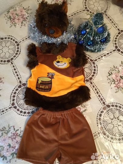 Костюмы Зайчик, Волк, Ёжик, Медведь, Ниндзя