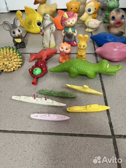 Игрушки ссср.Гармошка,неваляшка,мишка,Ванночка