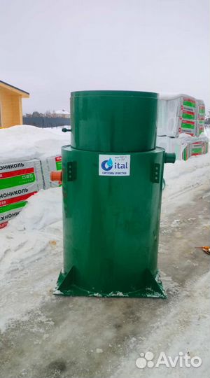 Установка канализации септик под ключ Итал