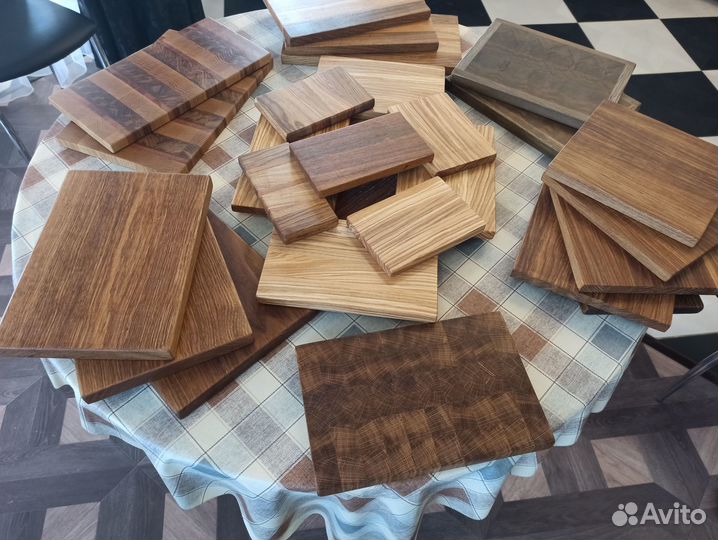 Разделочная доска дуб, ясень, бук