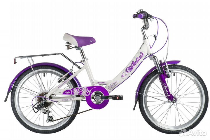 Детский велосипед novatrack Girlish line-20