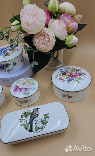 Шкатулки ассорти. Англия. Винтаж