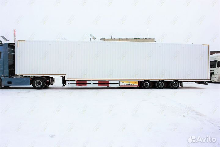 Полуприцеп цельнометаллический фургон AMUR LYR9400XXYE, 2023