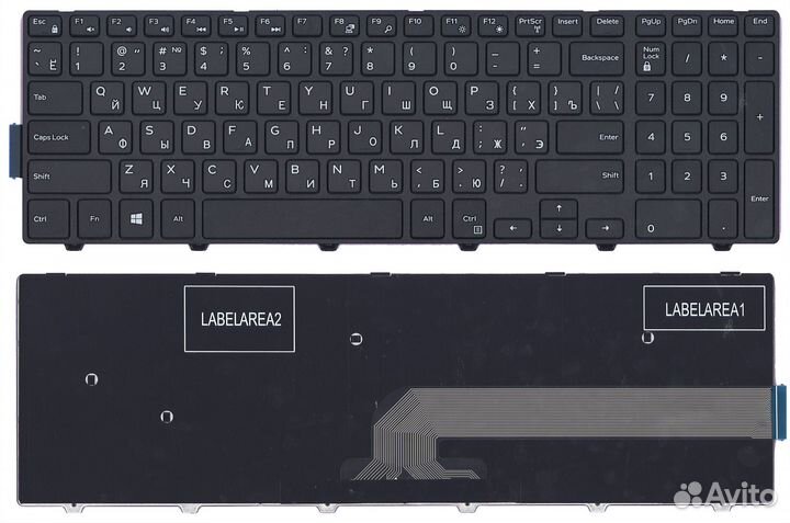 Клавиатура для ноутбука Dell 15-3000 15-5000 p/n: