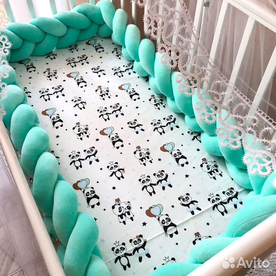 Бортик косичка пошив