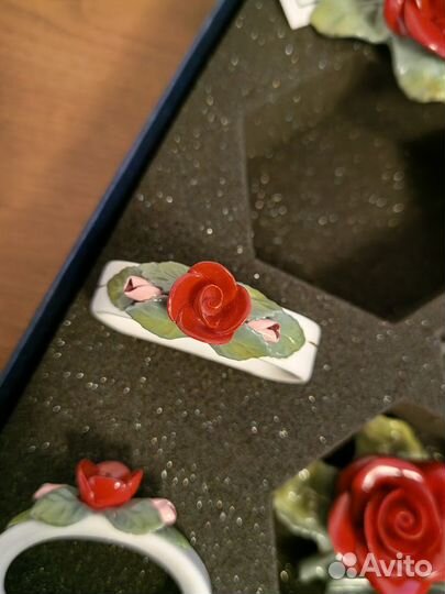 Салфетницы новые, кольца для салфеток