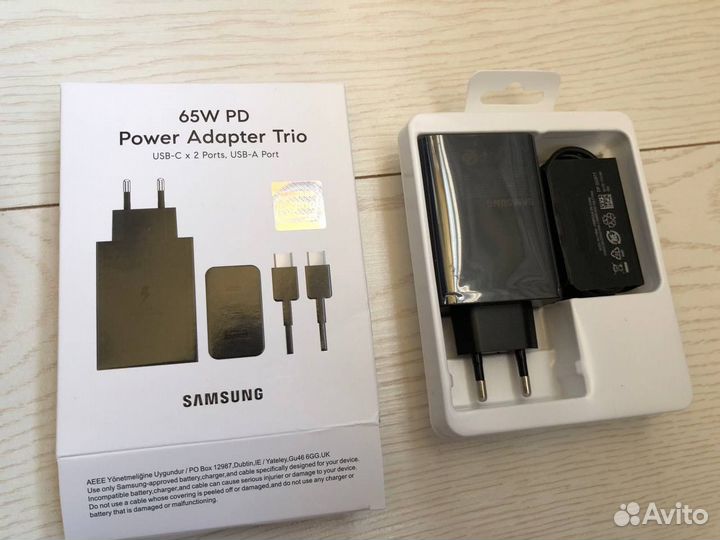 Зарядное устройство samsung 65w