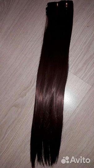 Пряди на заколках