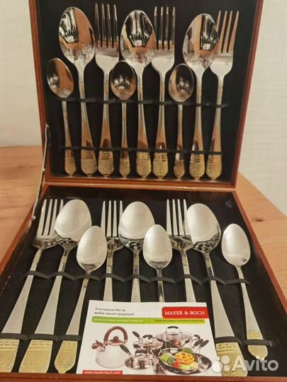 Набор столовых приборов на 6 персон