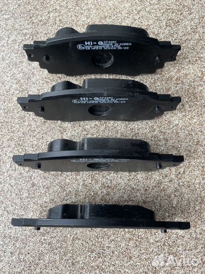 Тормозные колодки toyota, lexus