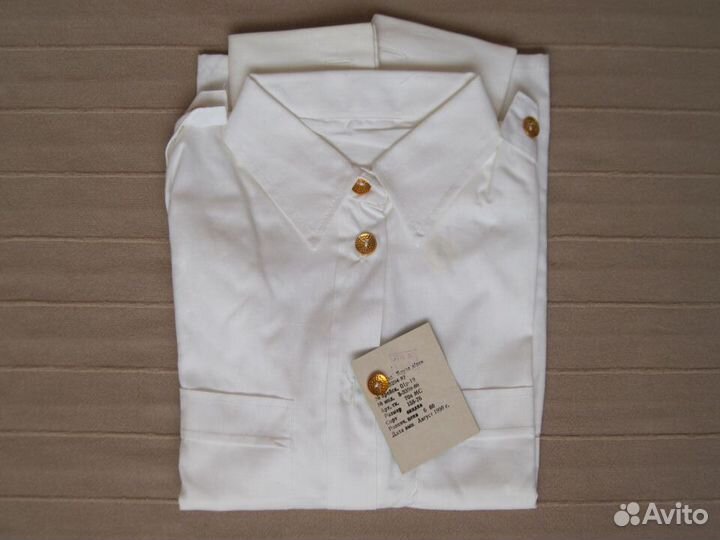 Рубашки пионерские СССР для девочки новые (2 шт.)