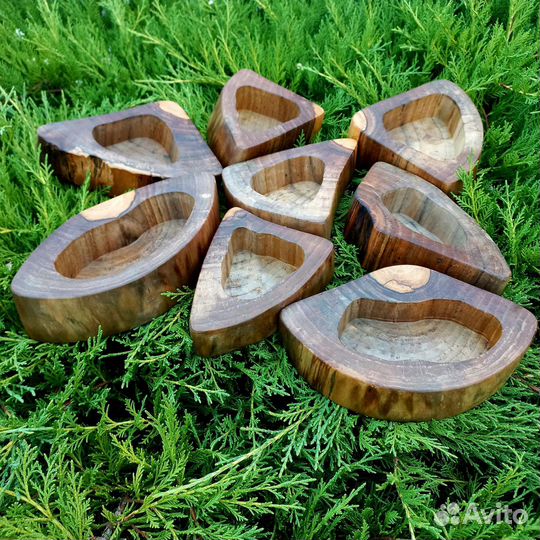 Формы для заливки свечей. Подсвечник деревянный