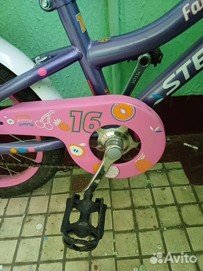 Детский велосипед для девочки бу