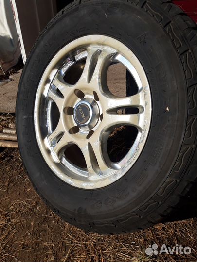 Летняя резина с литьем на TLK Prado