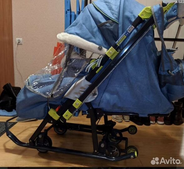 Коляска санки