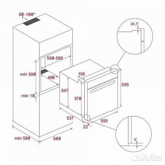 Духовой шкаф teka airfry HSB 646 SS