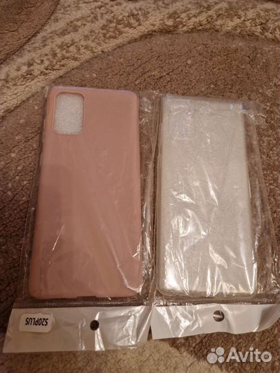 Силиконовый чехол Camsung Galaxy S20 Plus