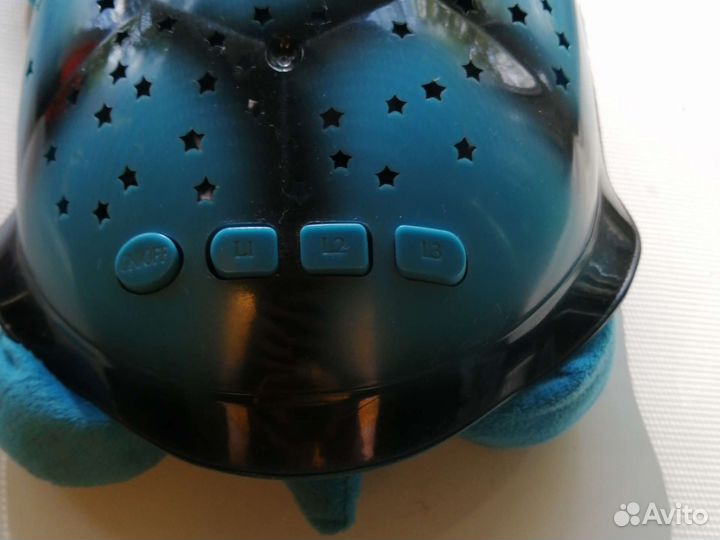 Детский светильник-проектор черепаха