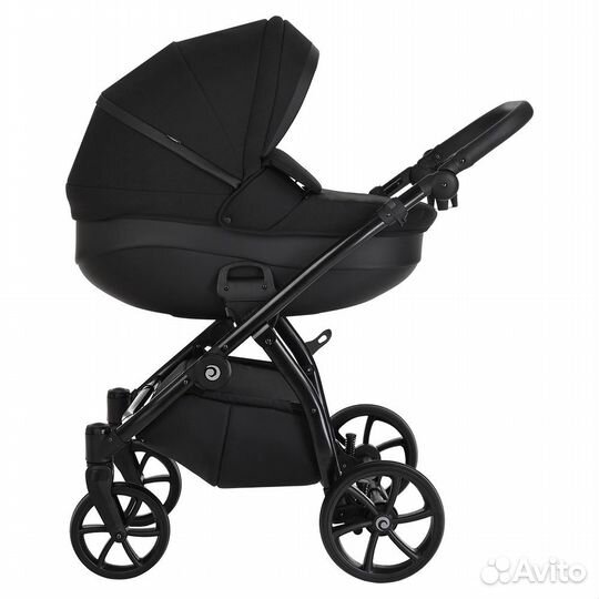 Коляска Tutis Nanni 2 в 1 2023 Ткань/Кожа