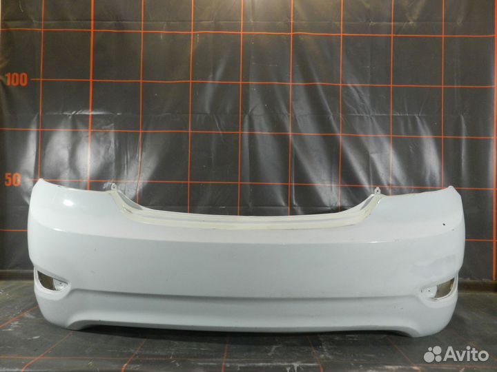 Бампер задний - Hyundai Solaris