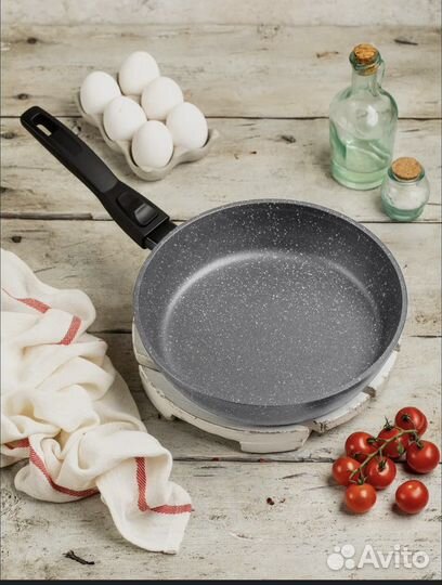 Сковорода 28см со съемной ручкой