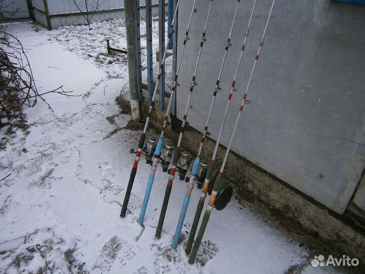 Спининги с катушками