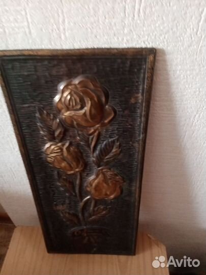 Панно из металла