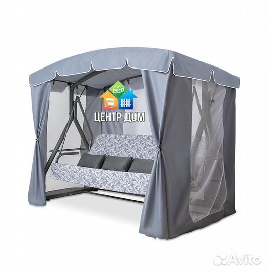 Качели садовые премиум 