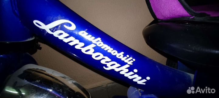 Детский велосипед с родительской ручкой