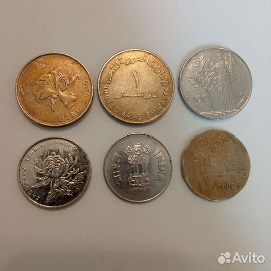 Лот монет мира