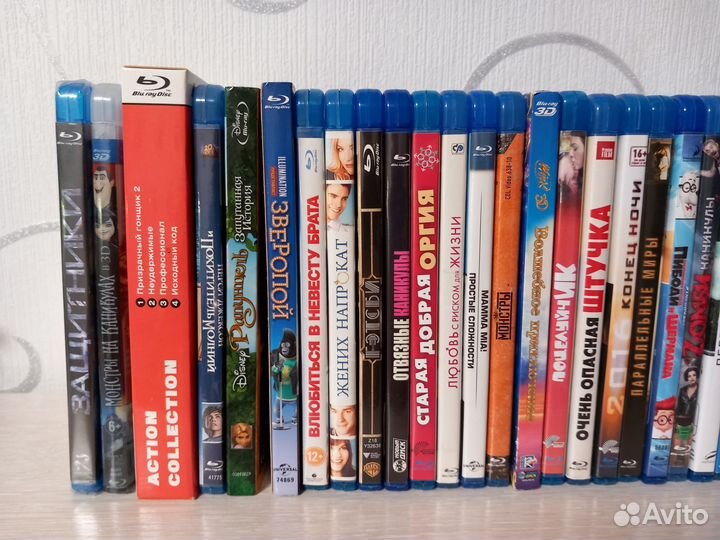 Коллекция Blu-ray дисков