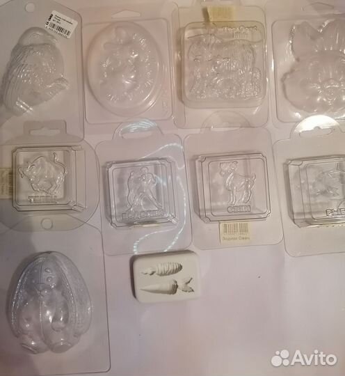 Пластиковые формы для мыла