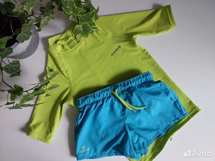 Костюм для плавания детский солнцезащитный