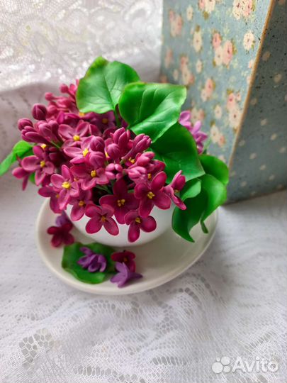 Цветы из полимерной глины