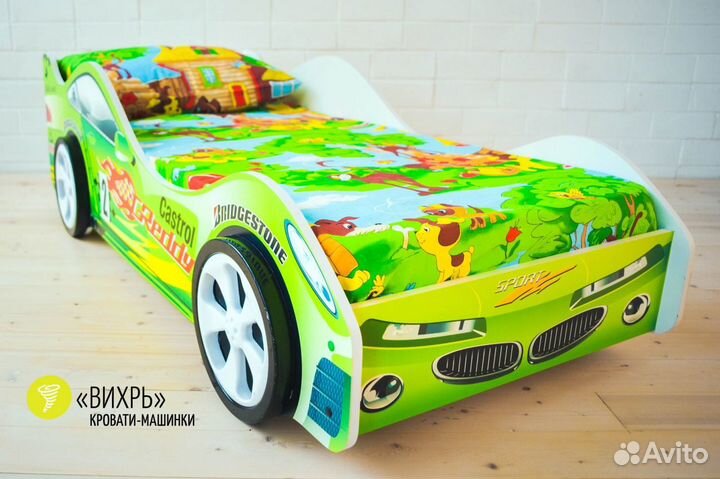 Кровать машина