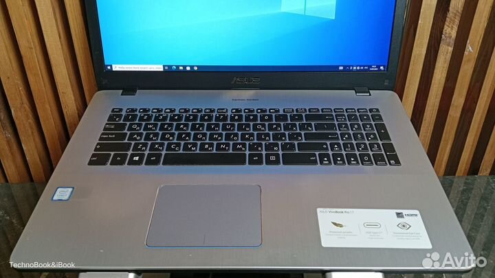 Игровой ноутбук Asus N705UD-GC004T