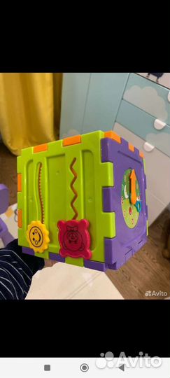 Развивающий кубик baby go