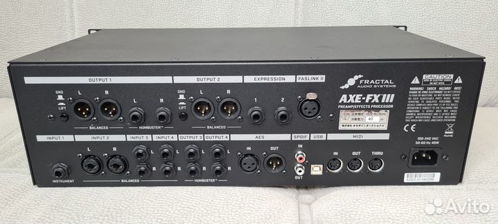 Fractal Audio Axe FX III Mark I (FX3)