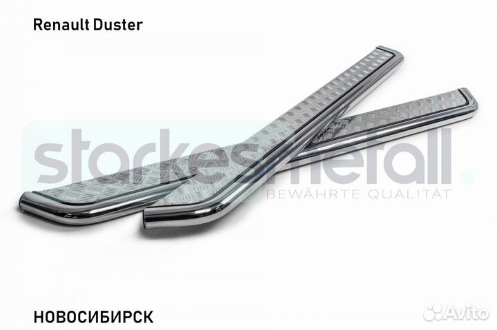 Подножки Renault Duster OFFroad