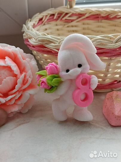 Мыло ручной работы 8 марта