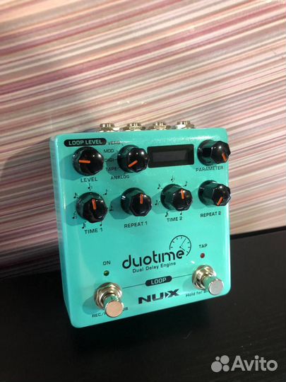 Гитарная педаль эффектов Nux Cherub NDD-6 Duotime