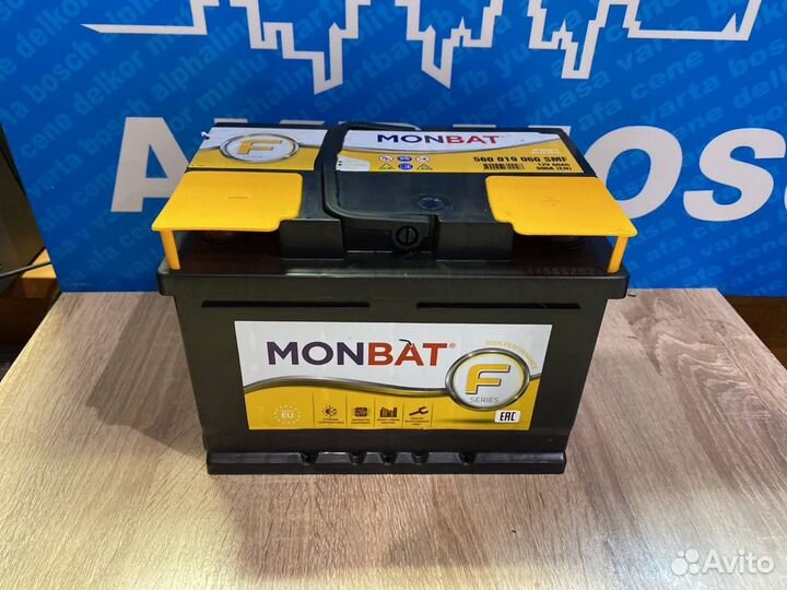 Аккумулятор Monbat 60Ач Опель Астра Шевроле Круз