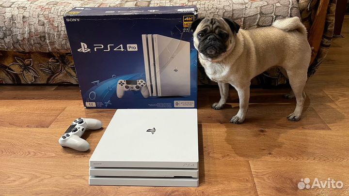 Sony ps4 Pro White 7108 (2 ревизия)
