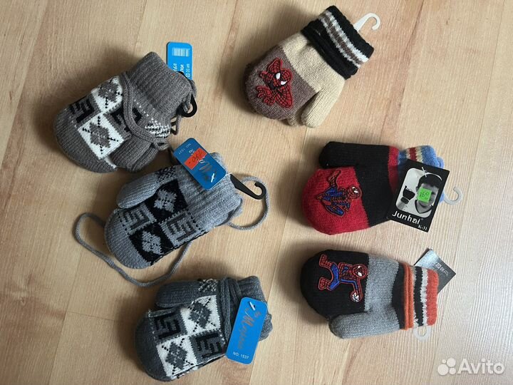 Варежки, перчатки детские