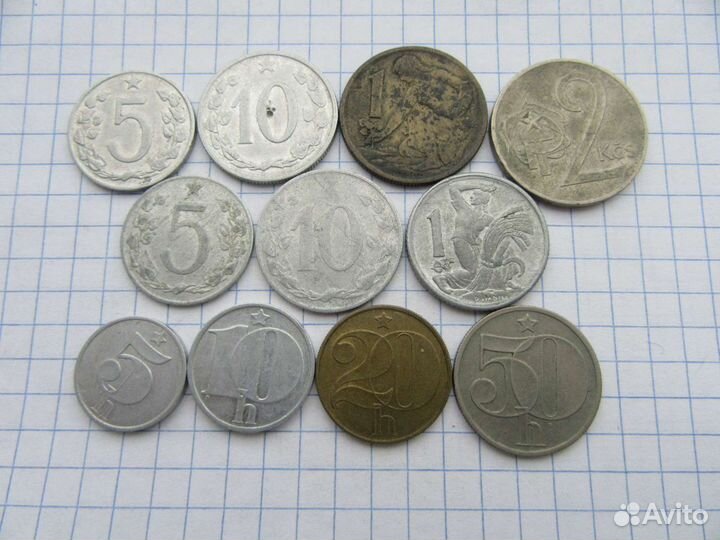 Монеты из европы