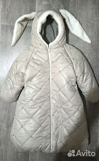 Конверт на овчине зайка