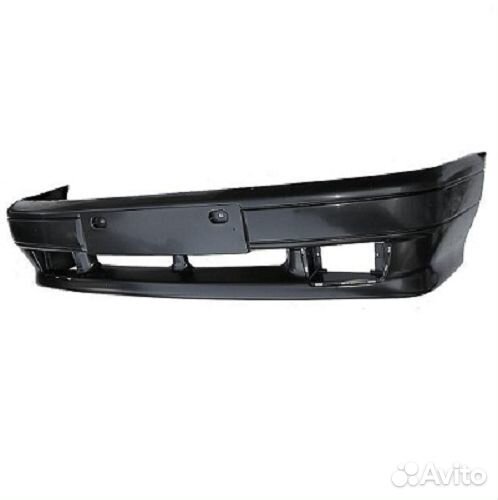Бампер передний ваз 2114 под противотуманки
