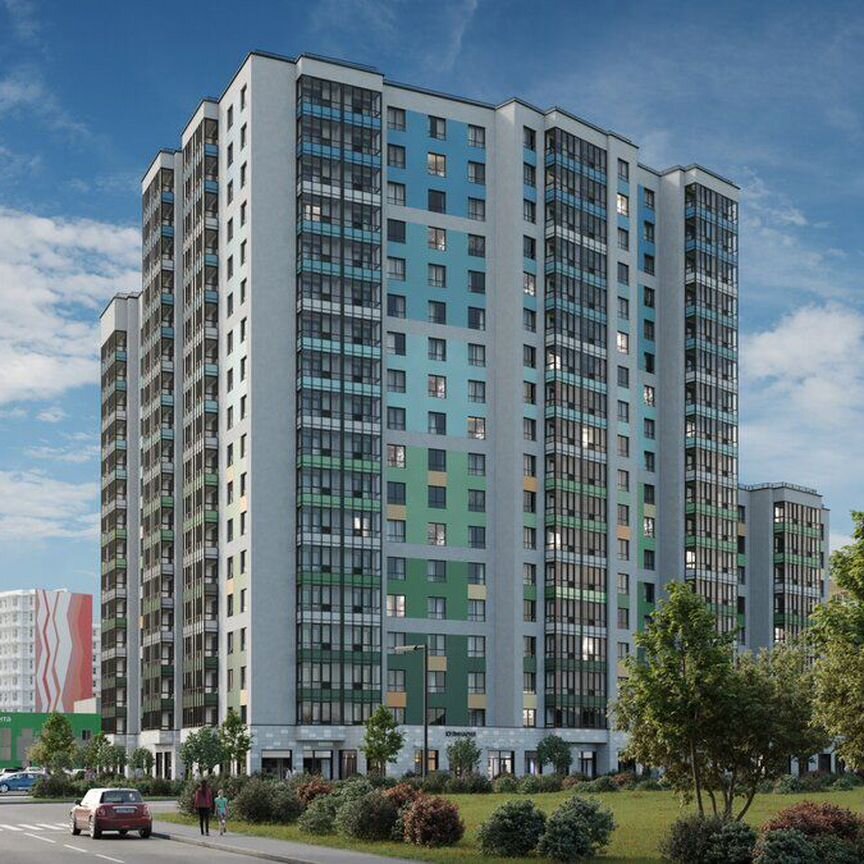 1-к. квартира, 35 м², 10/18 эт.