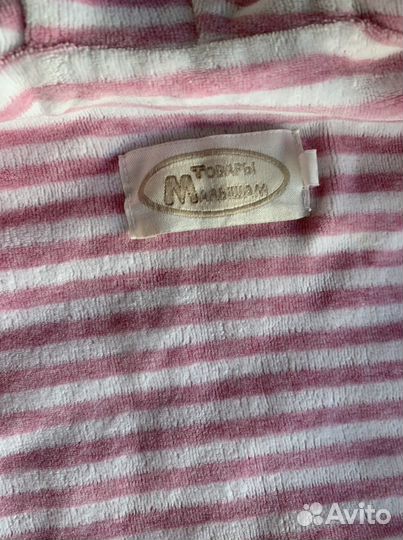 Халат для девочки 2-3 года размер 56 состояние нов