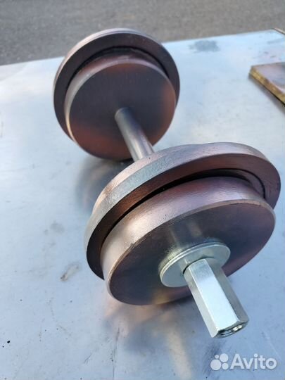 Гантеля разборная